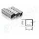 Alüminyum Kutu Profil 15mm  x 15mm Et Kalınlık 2mm